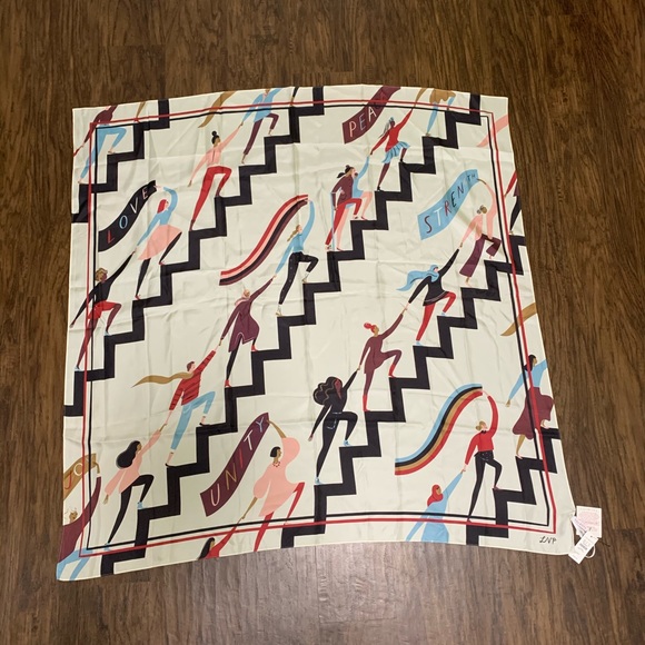 Talbots Accessories - Talbots silk square scarf